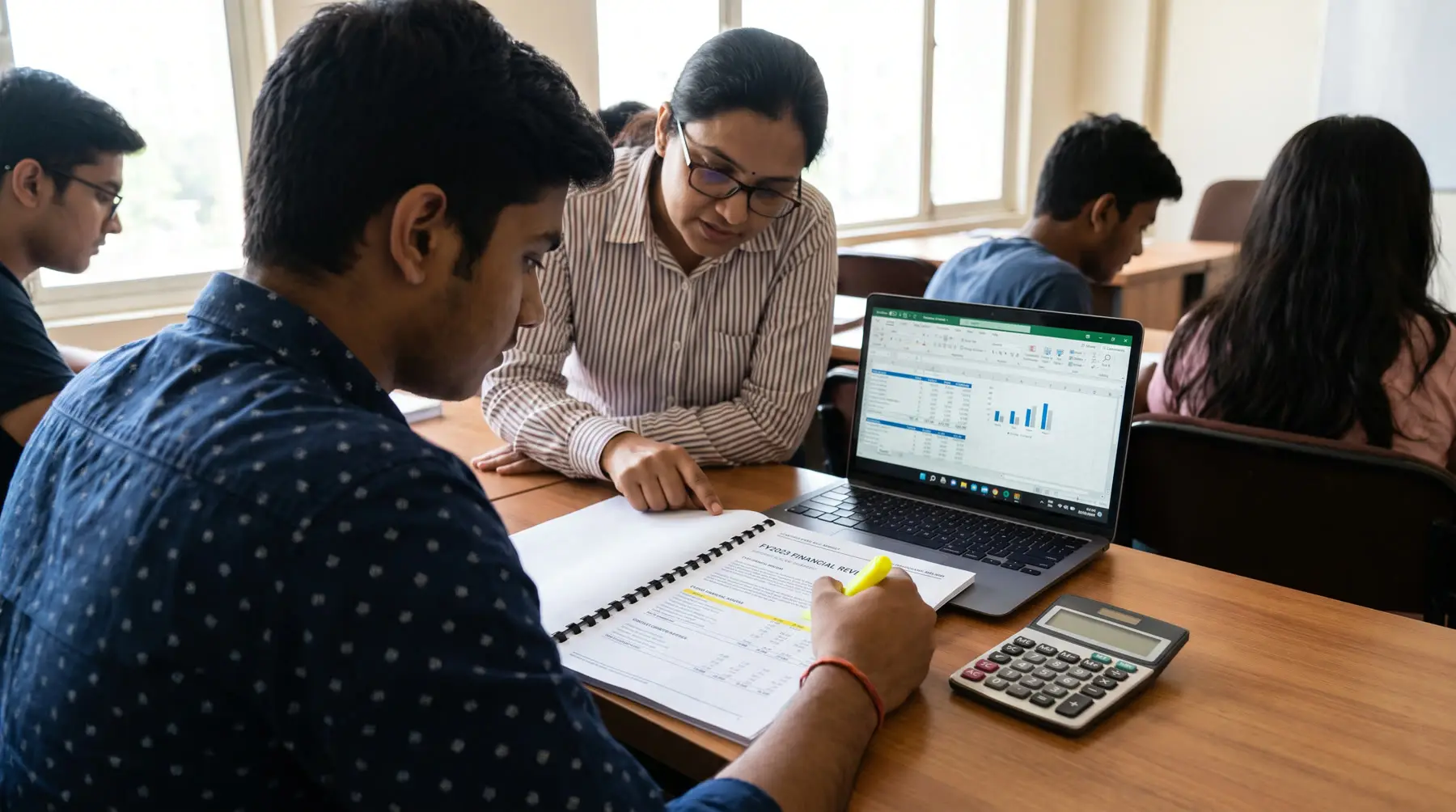 Fundamental Analysis class at Stock Classes Pune
